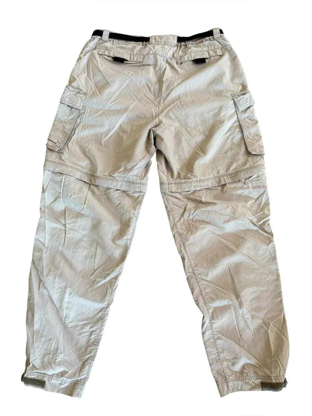 REI UPF 50+ Tan Convertible Hiking Cargo Pants / Shorts Size 14 - Picture 2 of 5